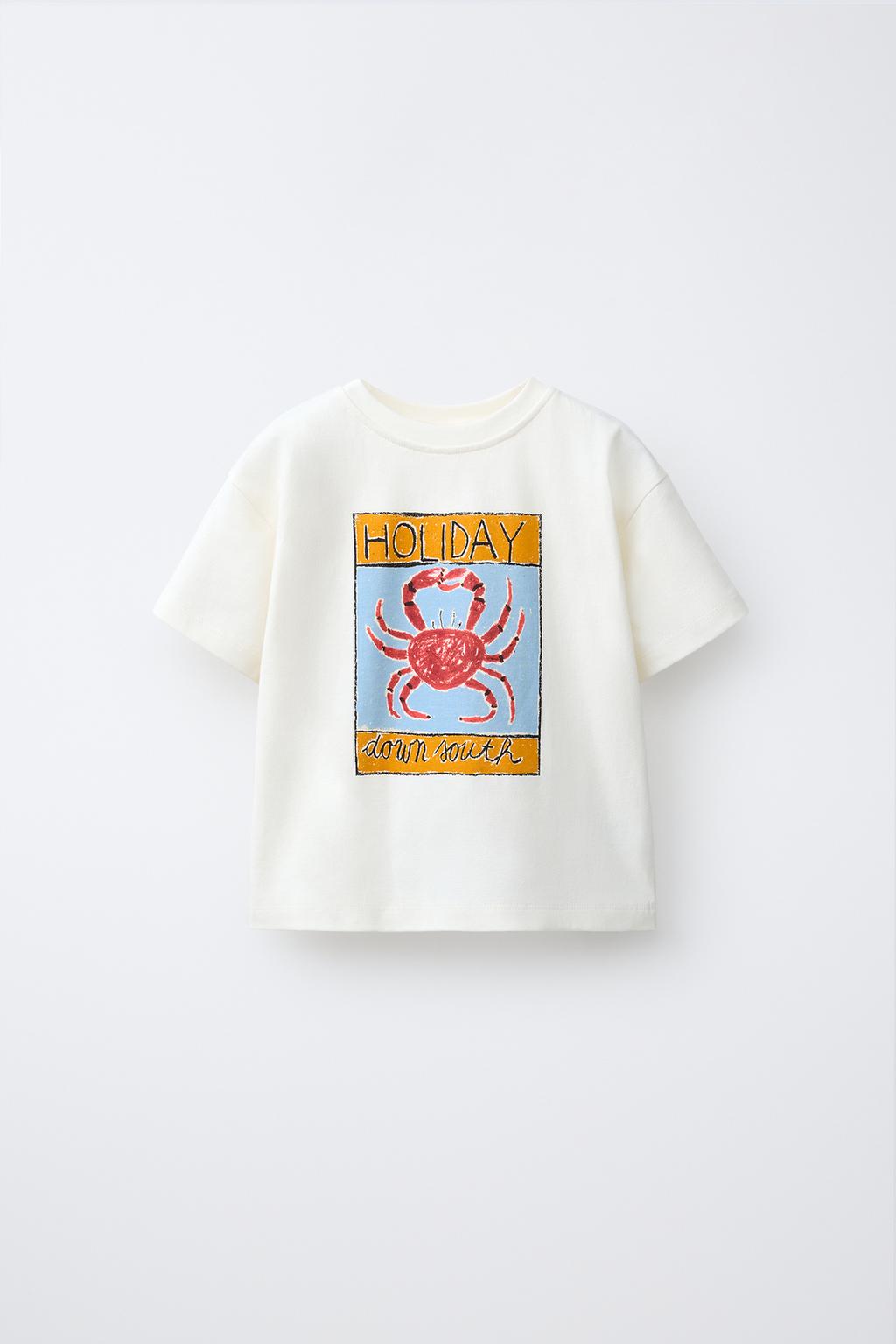 CRAB T-SHIRT ISABELLE VANDEPLASSCHE ©
