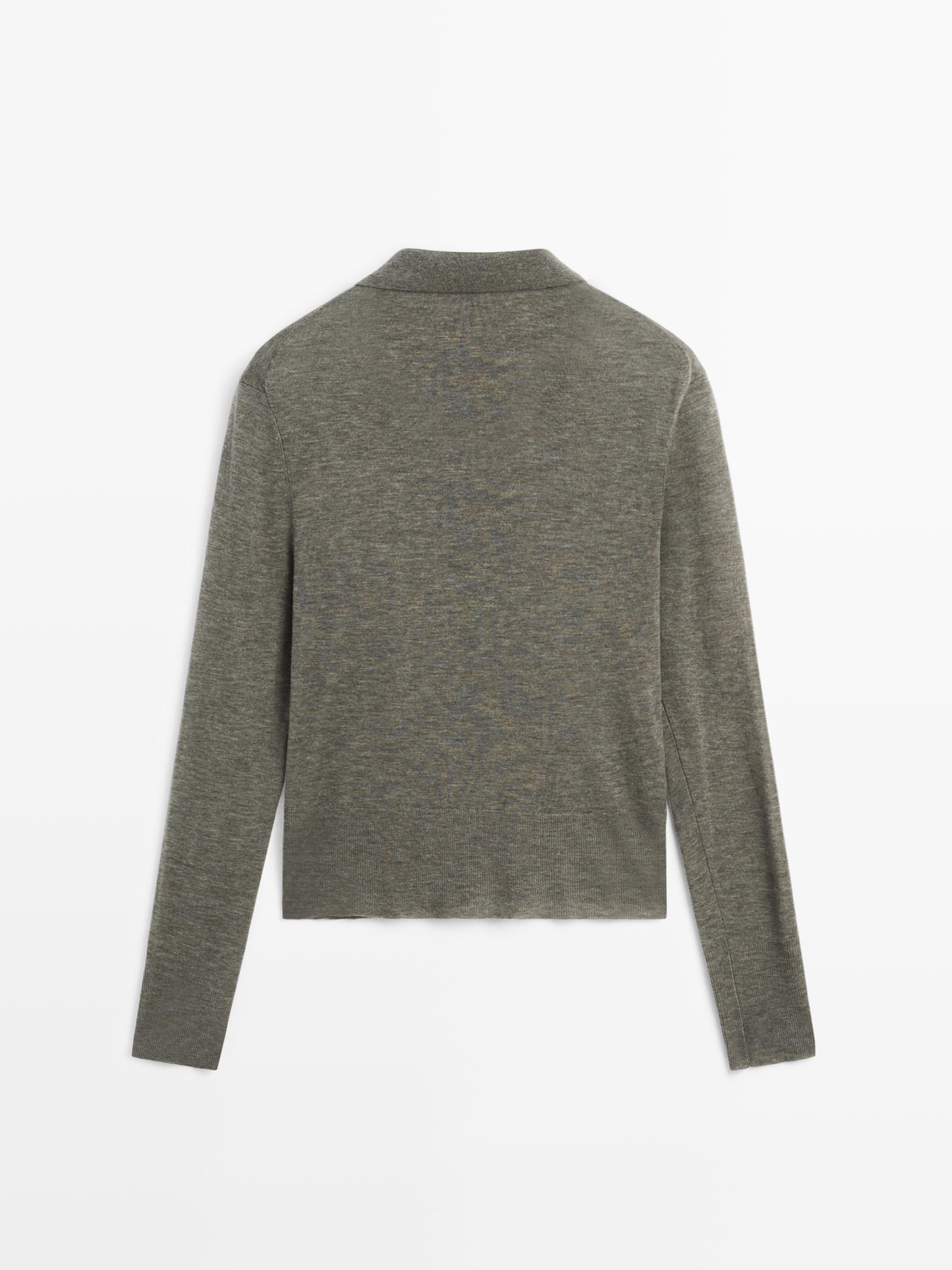 Wool knit cardigan - Studio
