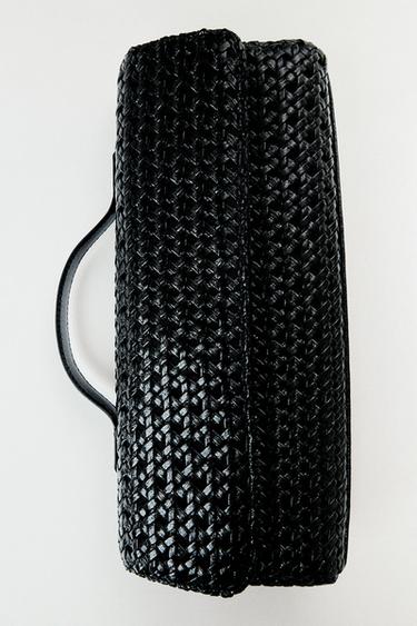 FLET OVERSLAGSTASKE - Sort fra Zara