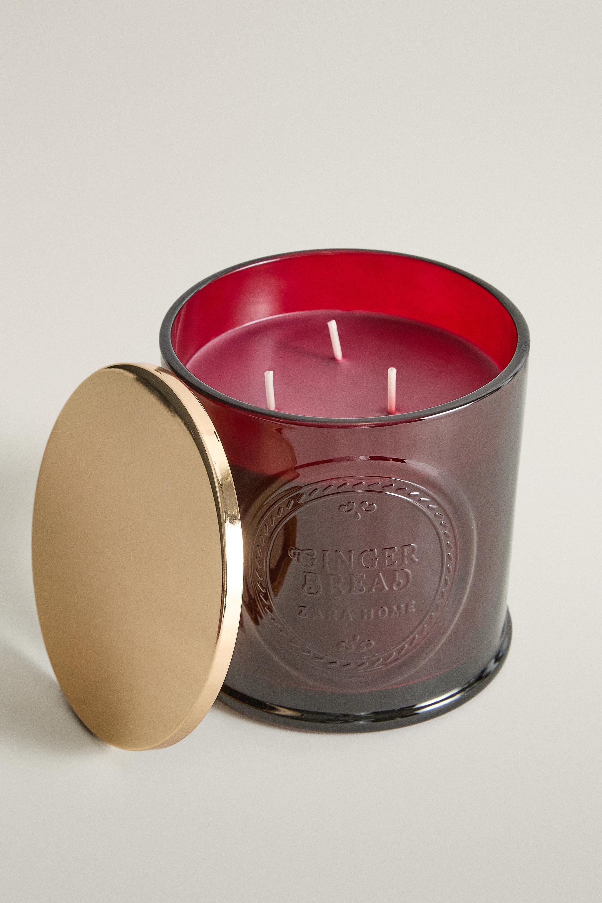 (650 G) BOUGIE PARFUMÉE GINGERBREAD