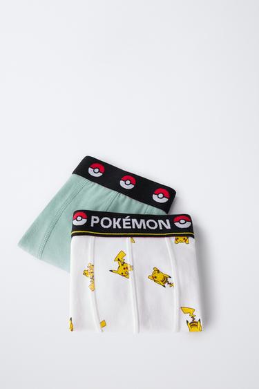 6-14 YEARS/ TWO-PACK OF POKÉMON ™ BOXERS - Blue green by Zara - Image 5