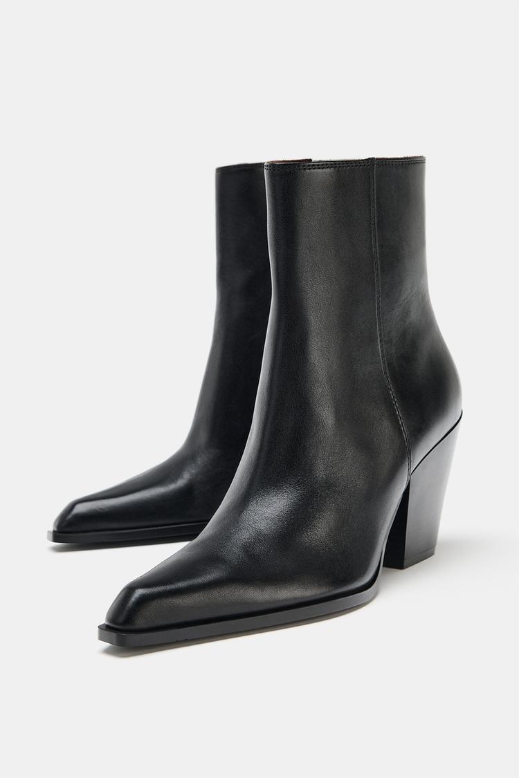 Botines vaqueros de cuero 4