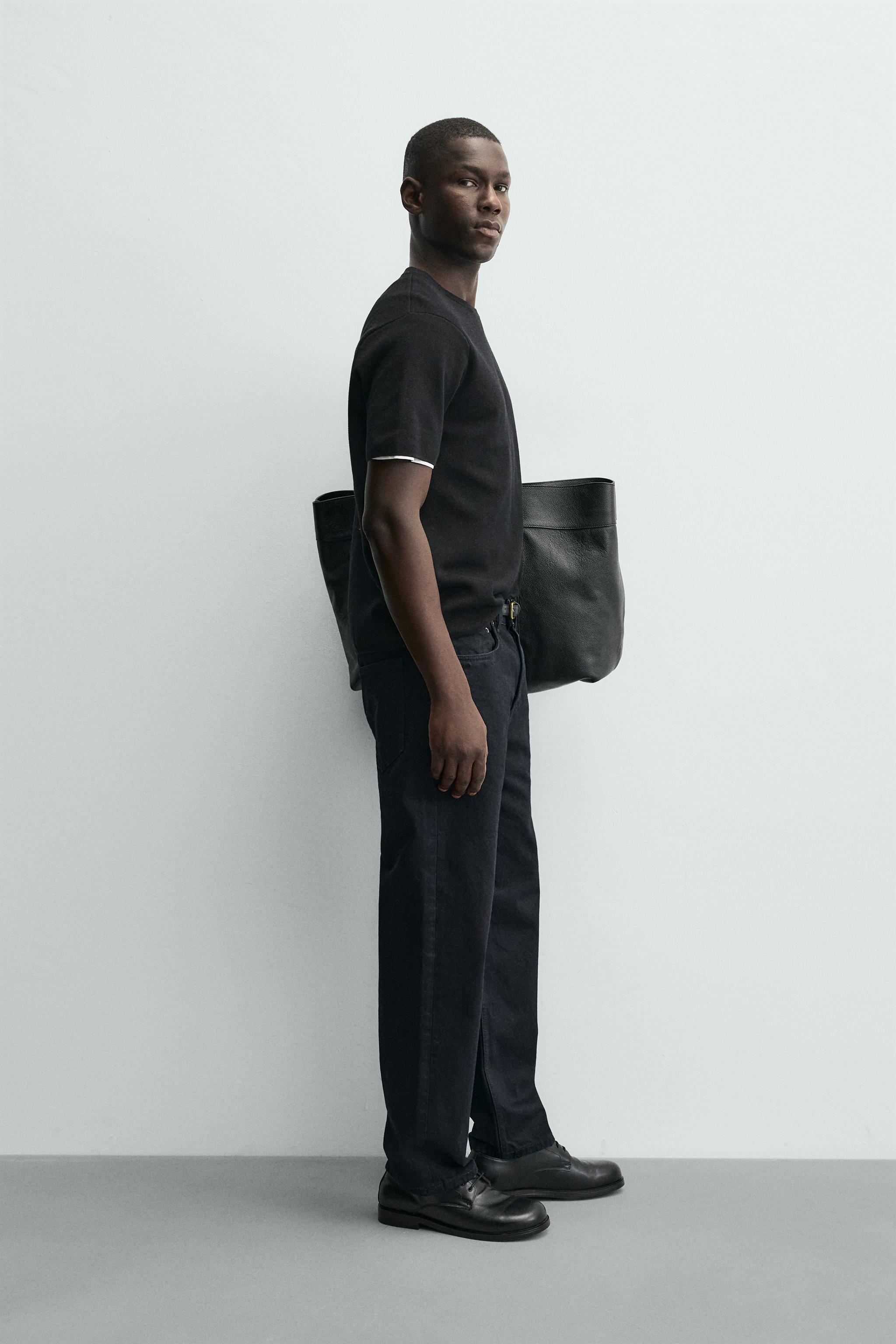 RELAXED FIT KNIT T-SHIRT