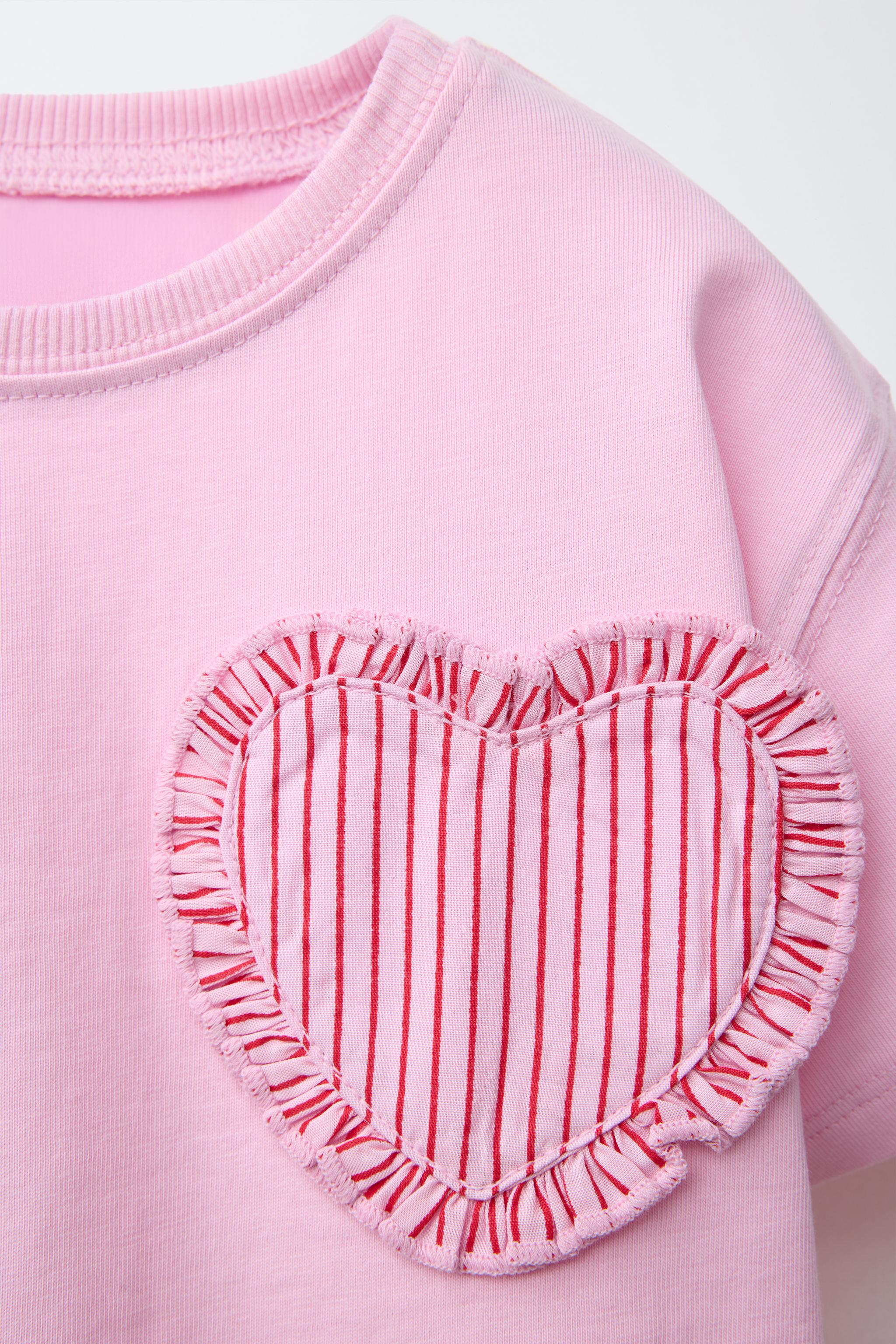 トップス annaaaderes secret heart shirt PRINTED HEART T-SHIRT