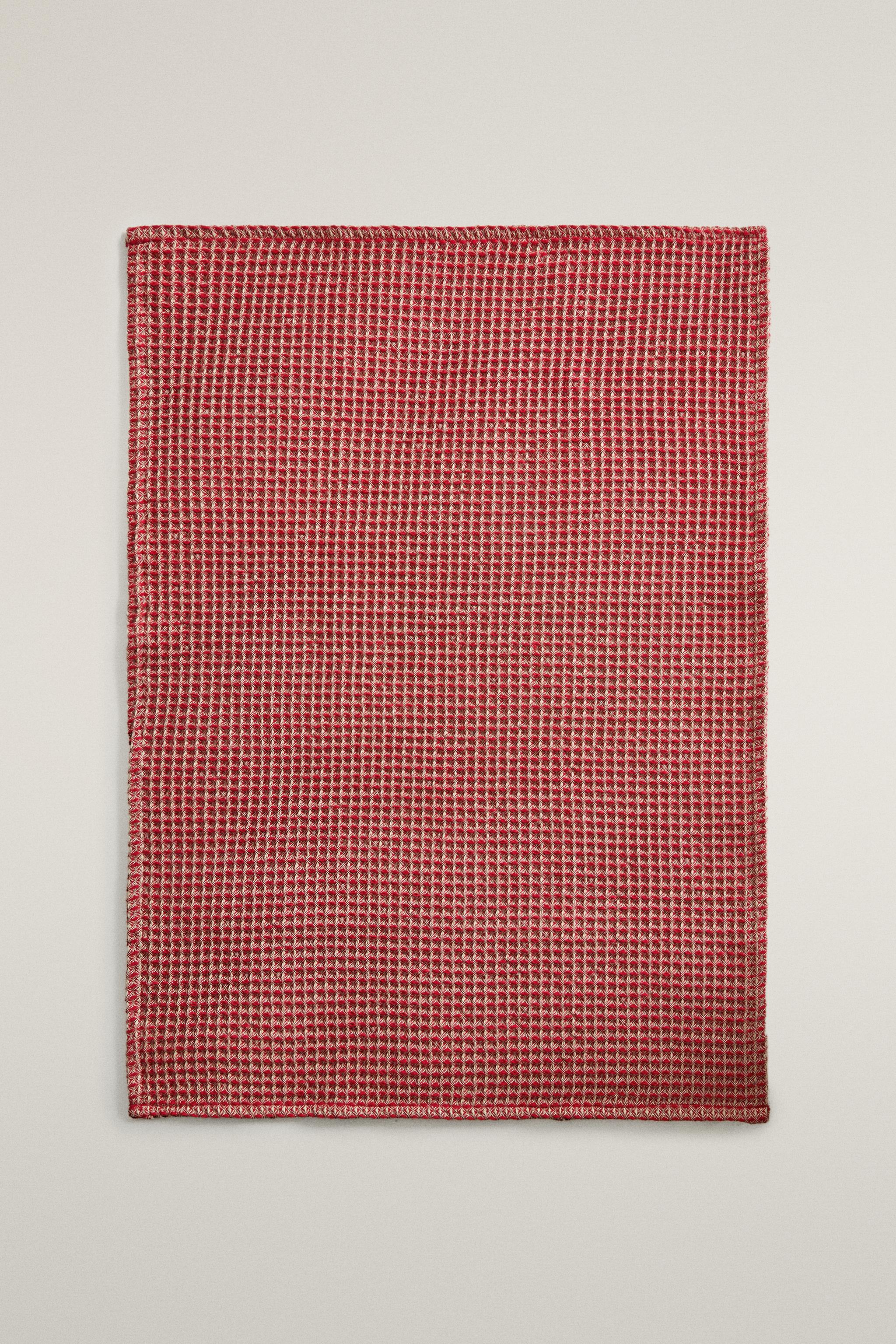 CHRISTMAS WAFFLE KITCHEN TOWEL