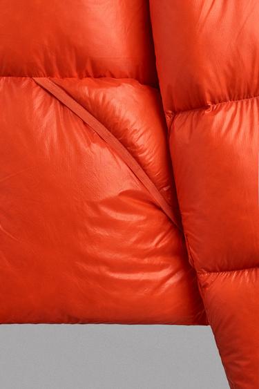 SKI DOWN BLEND PUFFER JACKET - Intense red by Zara - Image 9