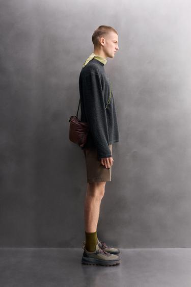 SHORT TECHNIQUE CARGO - Marron de Zara - Image 3