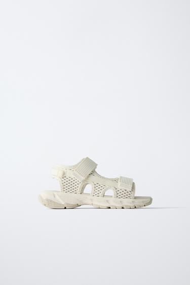SANDALIA TÉCNICA - Blanco de Zara