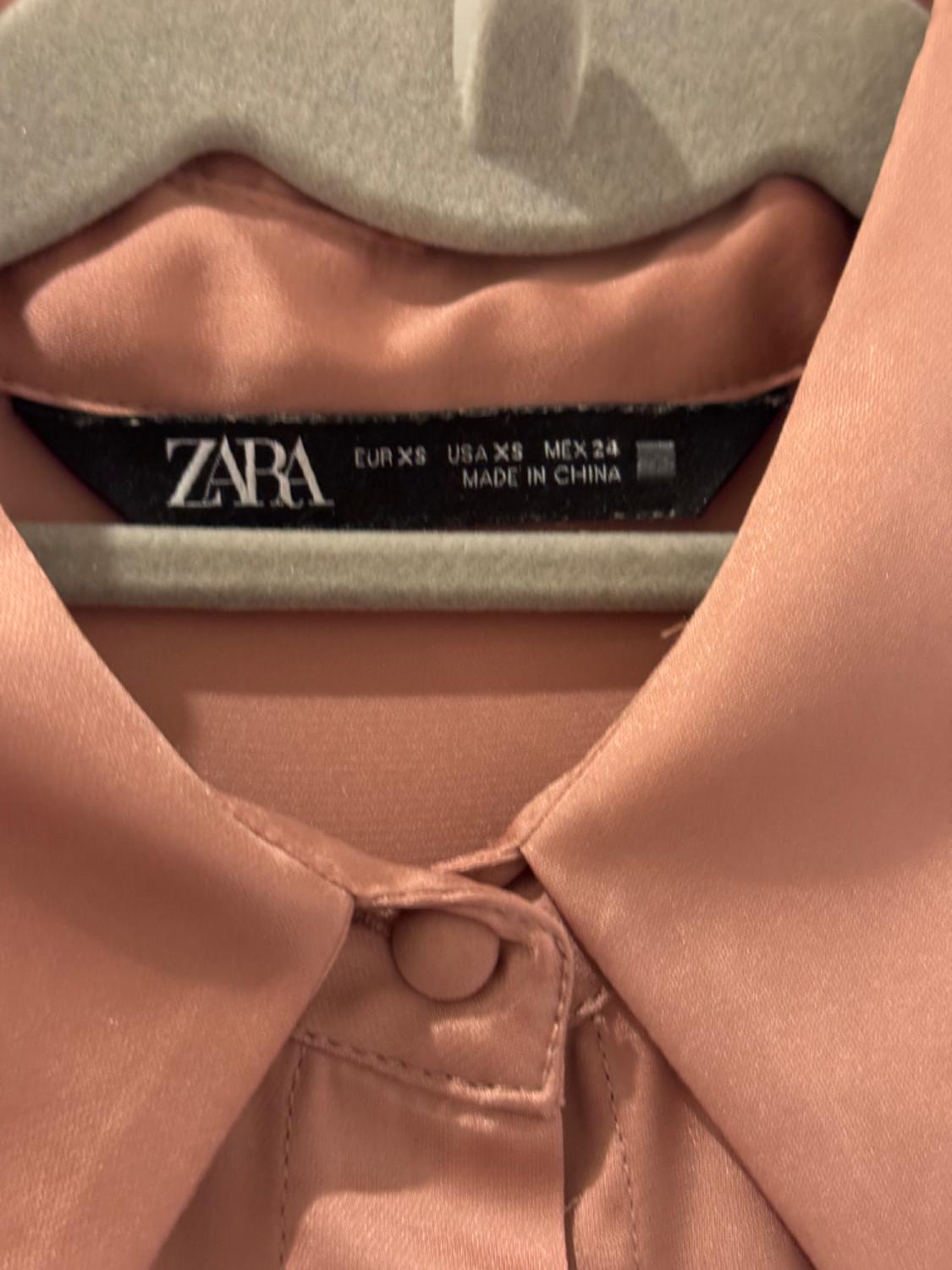 ASYMMETRIC SATIN SHIRT - Image 2