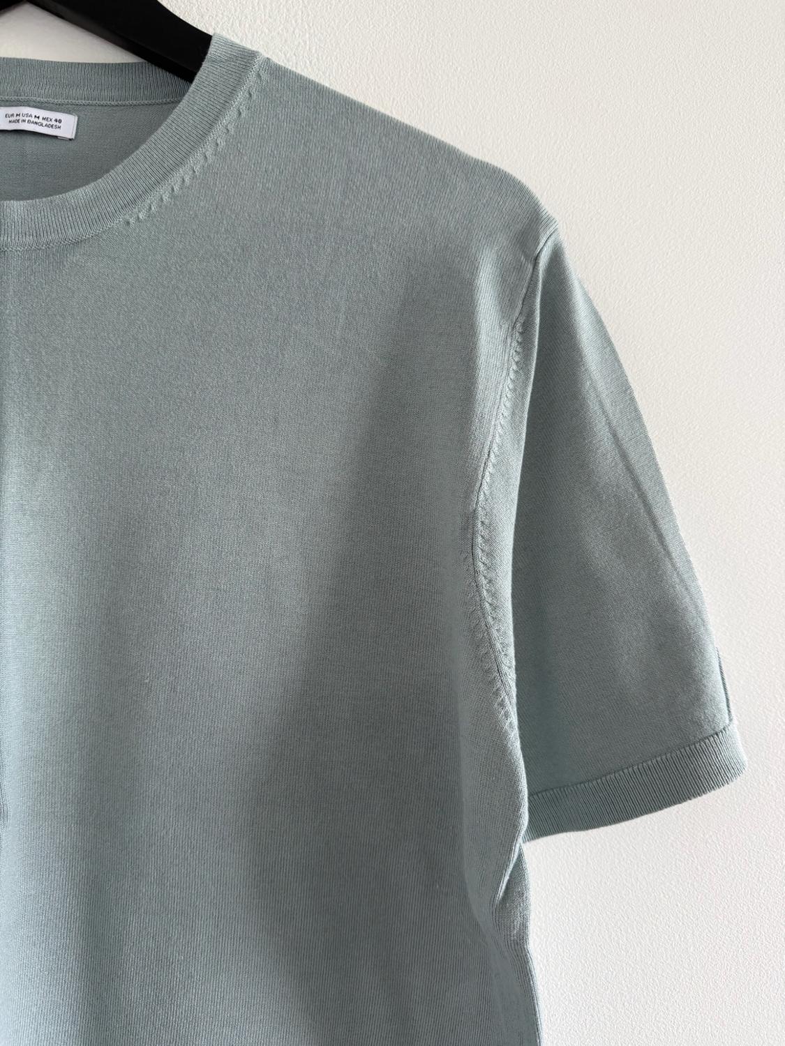 VISCOSE BLEND KNIT T-SHIRT - Image 3
