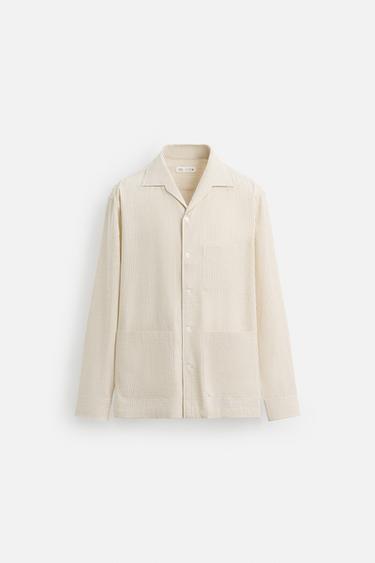 SURCHEMISE RAYURES - rayures de Zara - Image 6