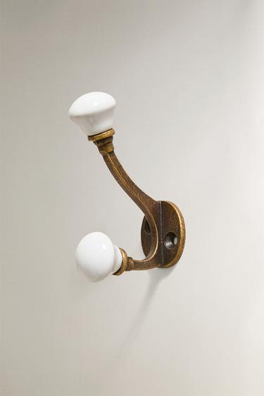 PATÈRE EN CÉRAMIQUE - Blanc de Zara