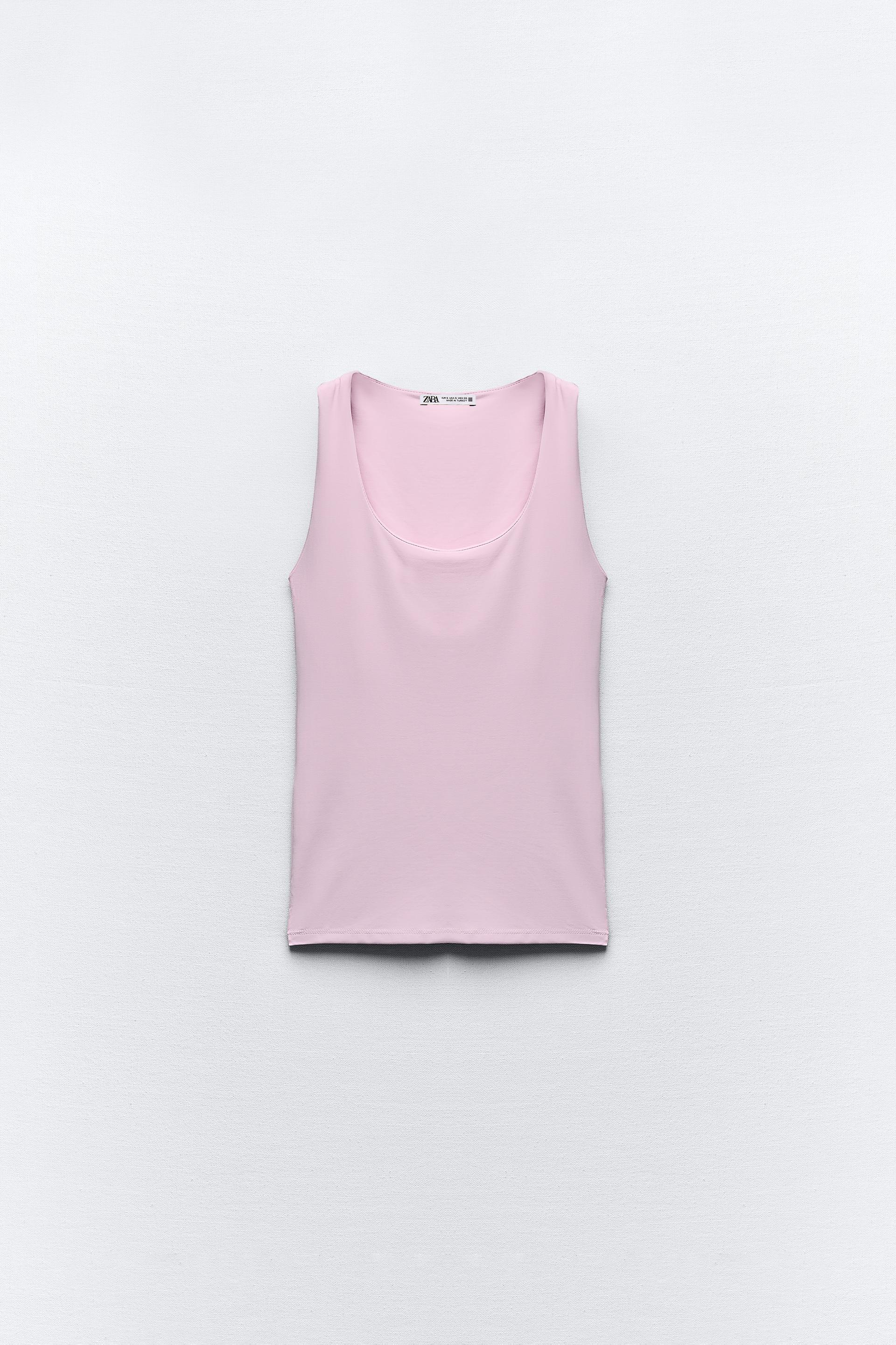 POLYAMIDE TOP WITH WIDE STRAPS