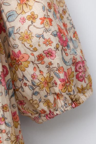 FLORAL PRINT DRESS - Multicoloured by Zara - Image 2