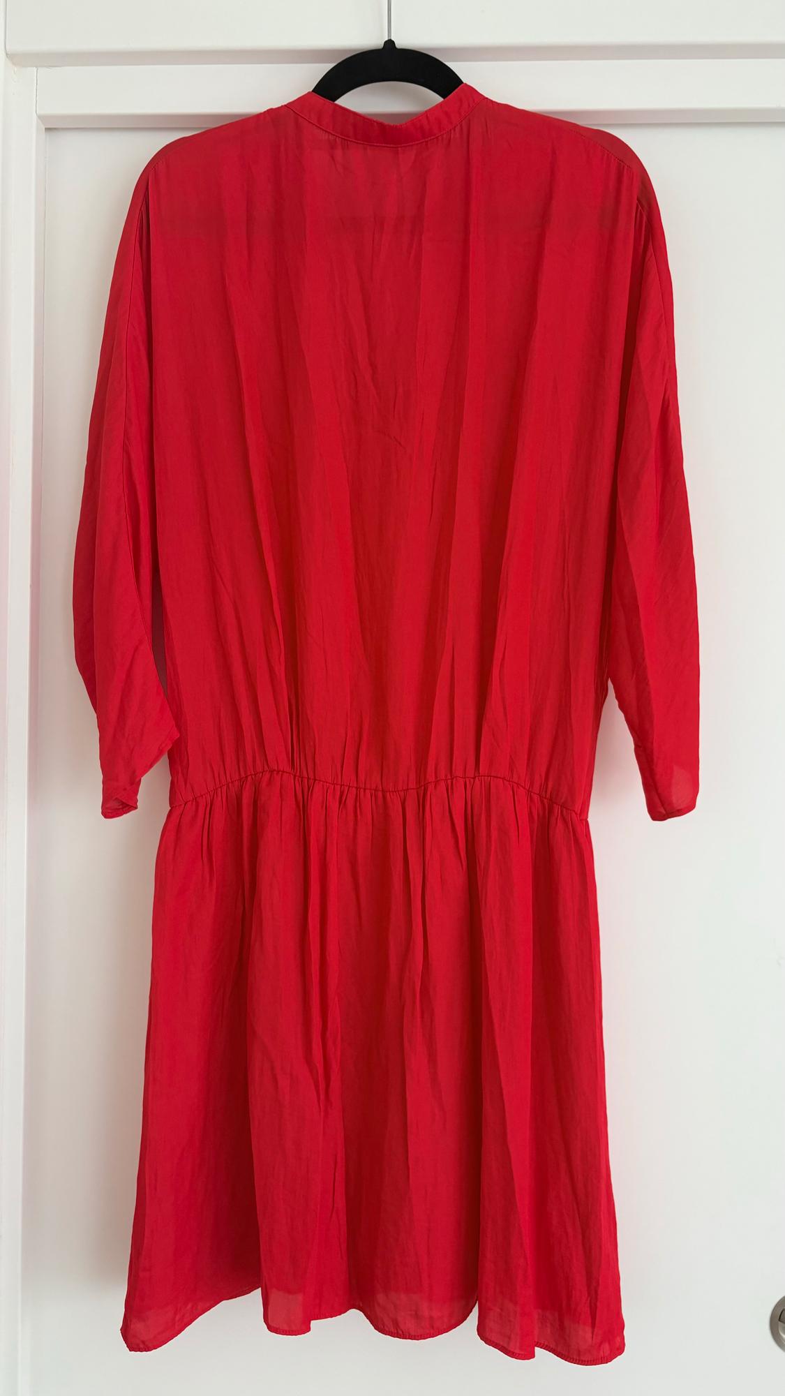 VESTIDO FLUIDO ROJO - Image 4