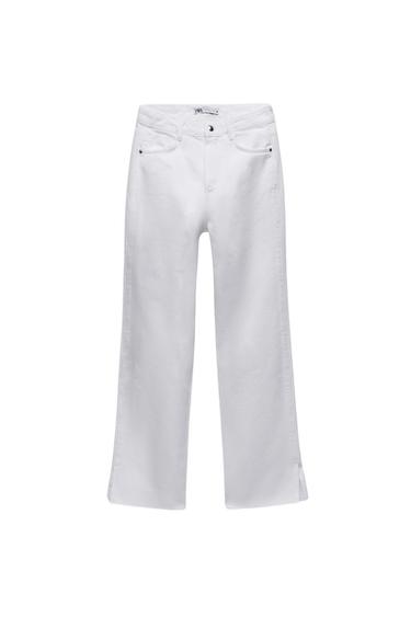 Z1975 STRAIGHT FIT JEANS WITH SPLIT HEM
