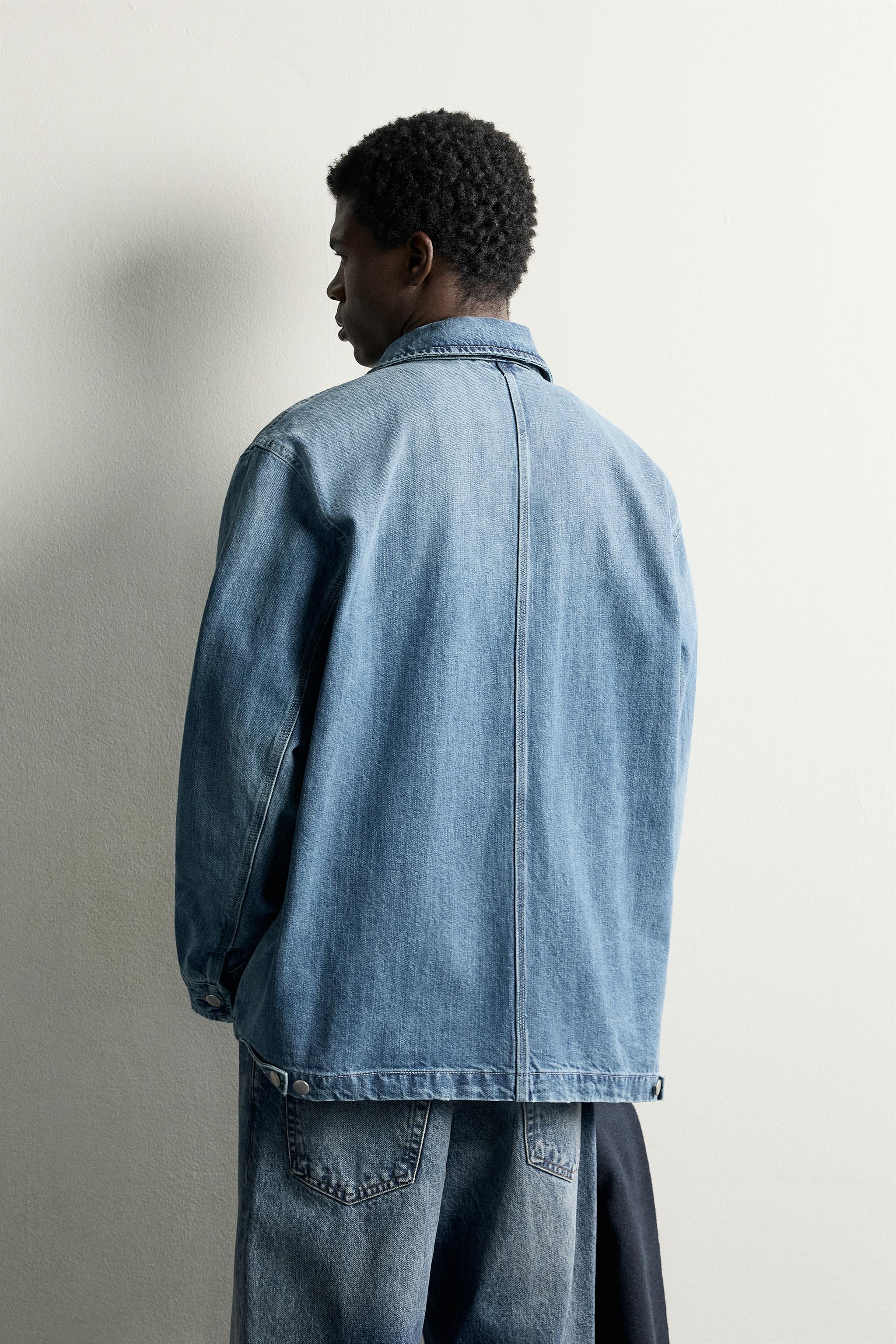 UTILITY POCKET DENIM JACKET