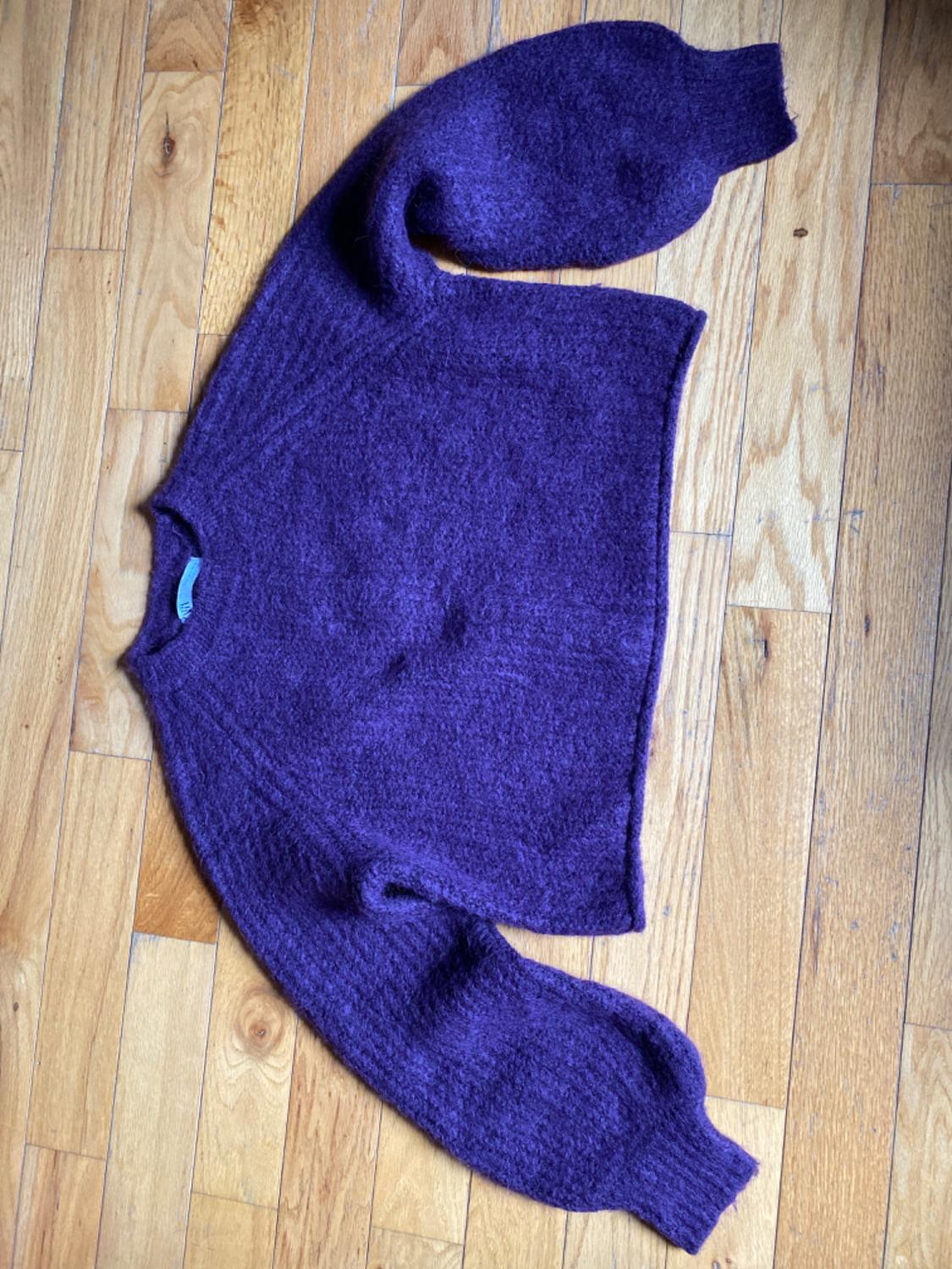 PURL KNIT SWEATER