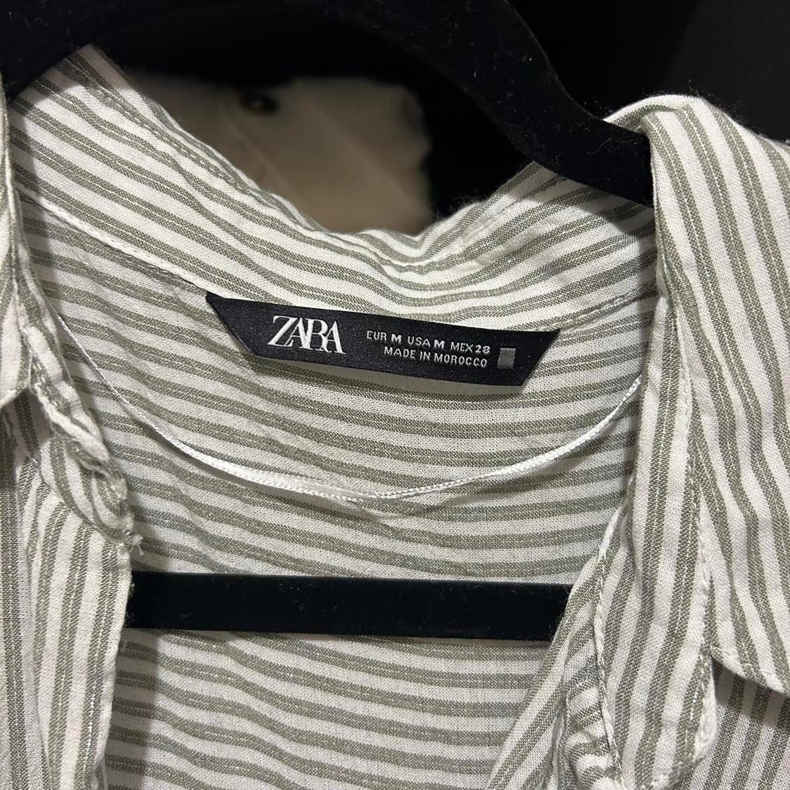 METALLIC THREAD STRIPED SHIRT - Image 3