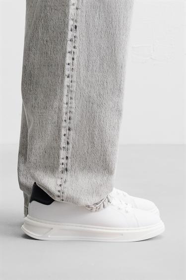 TÊNIS COM VOLUME - Branco da Zara - Imagem 0