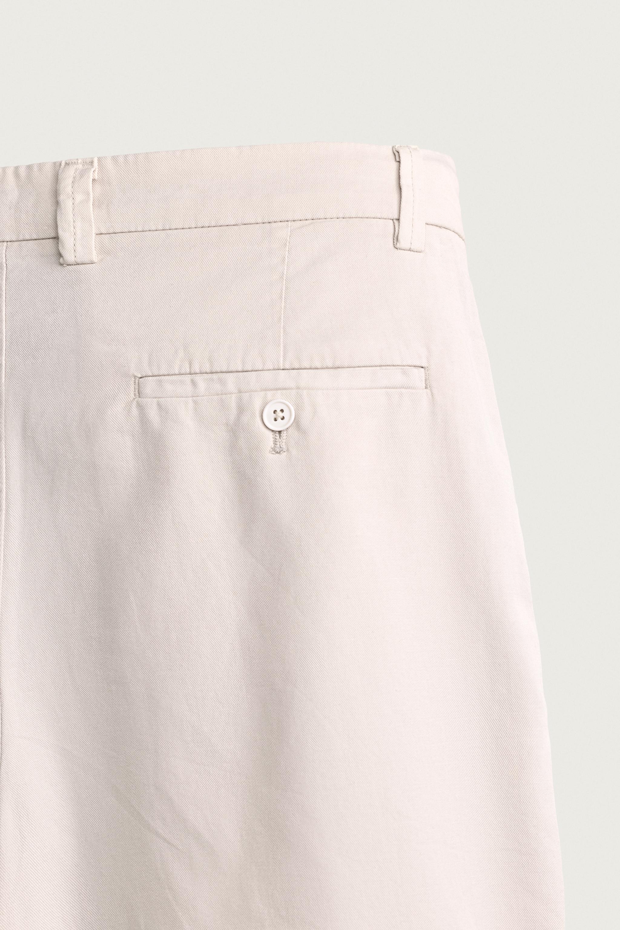 Мужские шорты Zara REGULAR FIT PLEATED SHORTS — фото 10