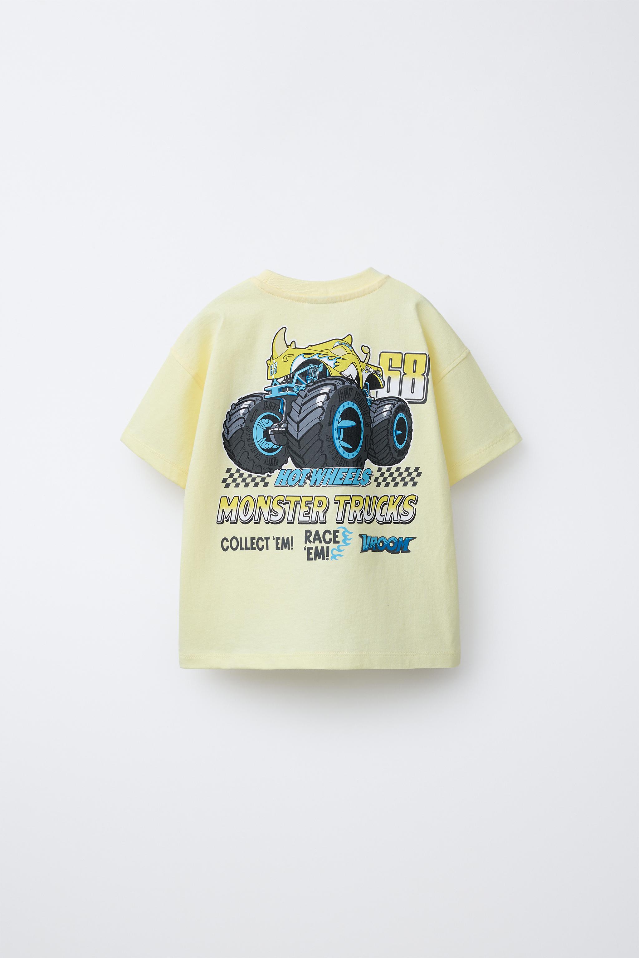 T-SHIRT IMPRIMÉ HOT WHEELS MONSTER TRUCK®
