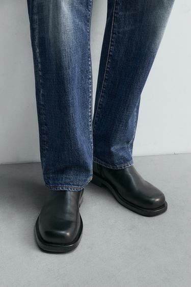 LIMITED EDITION LEATHER BOOTS - Black by Zara - Image 2