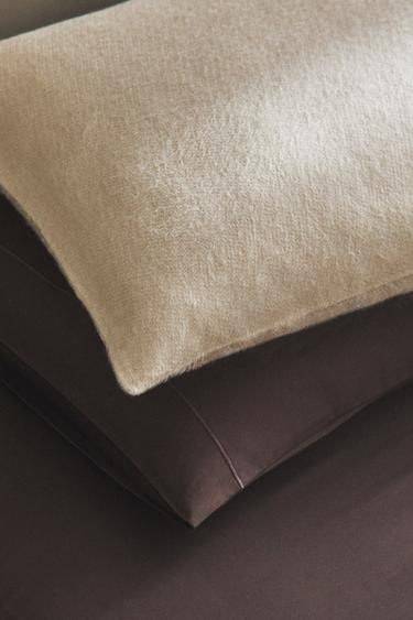 CASHMERE EFFECT CUSHION COVER - Oyster-white by Zara - Image 5