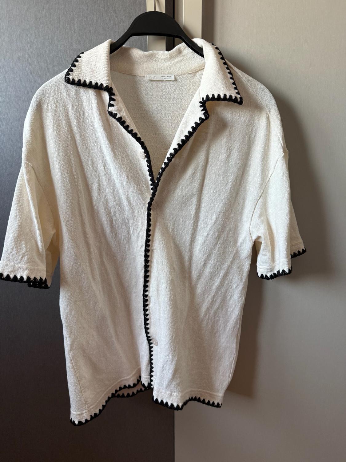 CONTRAST TRIM SHIRT - Image 2