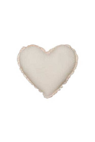 COUSSIN ENFANT CŒUR - Rose pastel de Zara