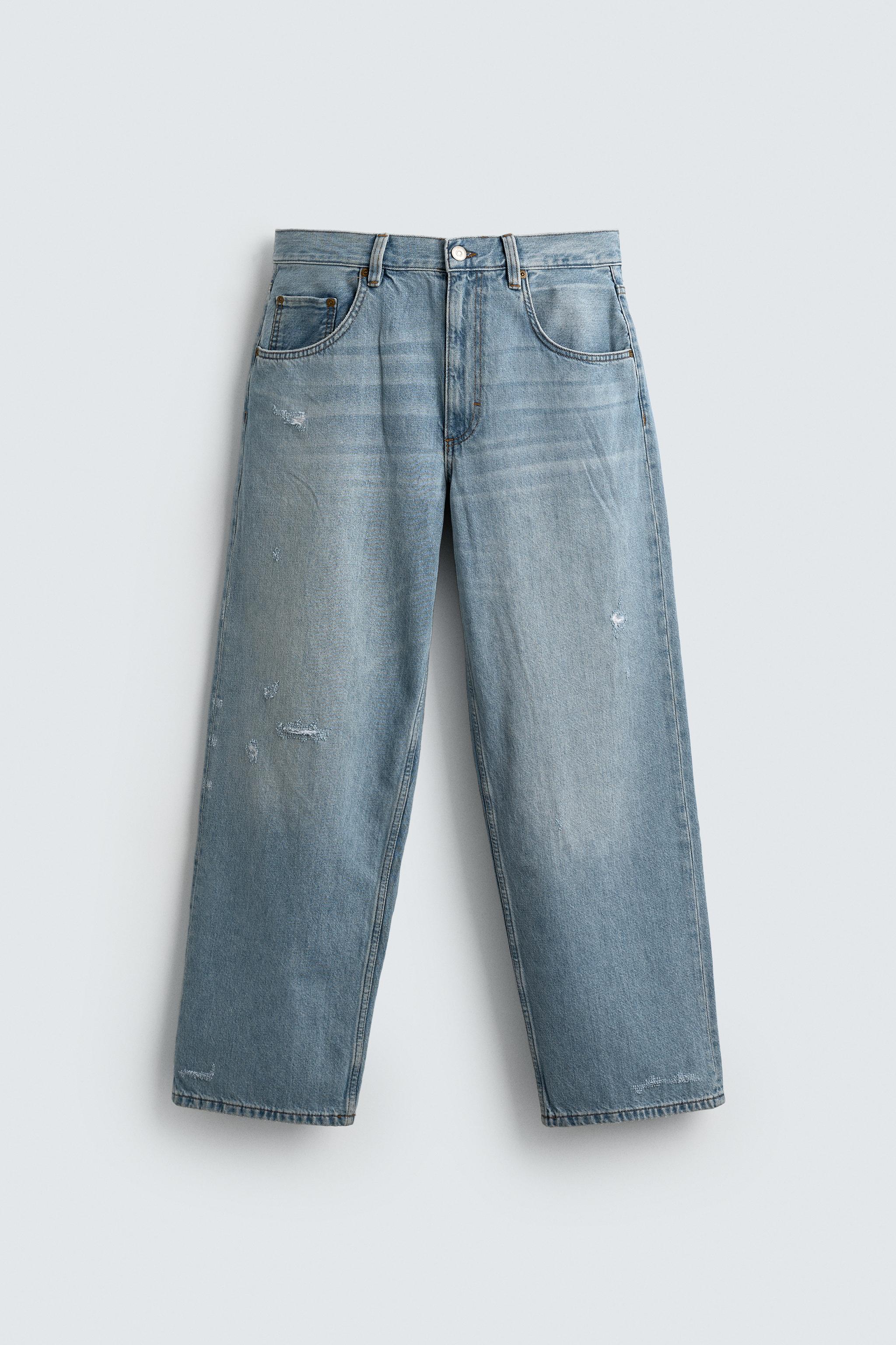 jent lou is 新作Eyelet Baggy Denim pants jent louis Eyelet Baggy Denim pants