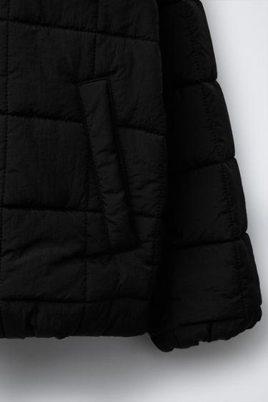 VESTE REMBOURRÉE LÉGÈRE - Noir de Zara - Image 3