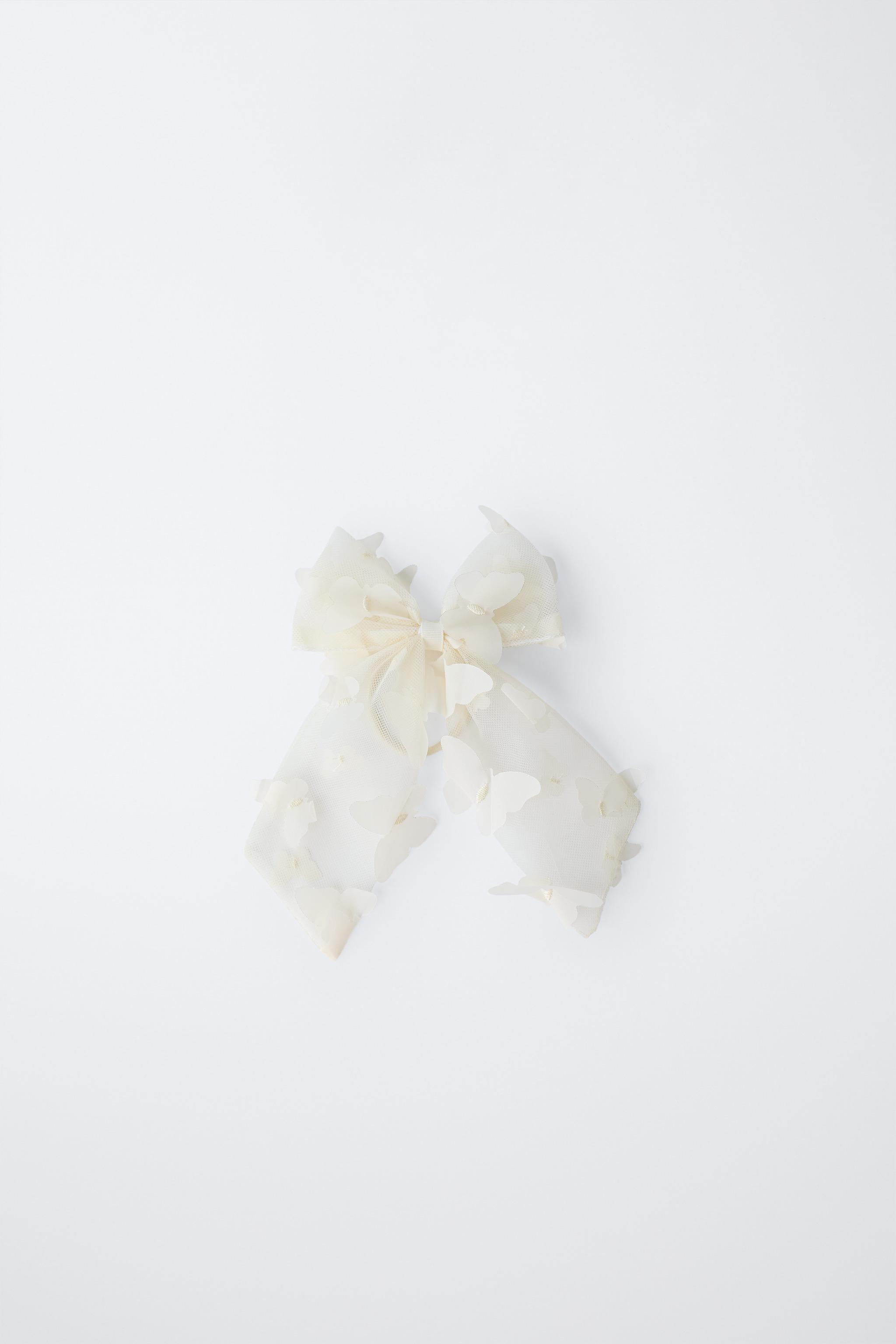 BUTTERFLY BOW BARRETTE HAIR TIE