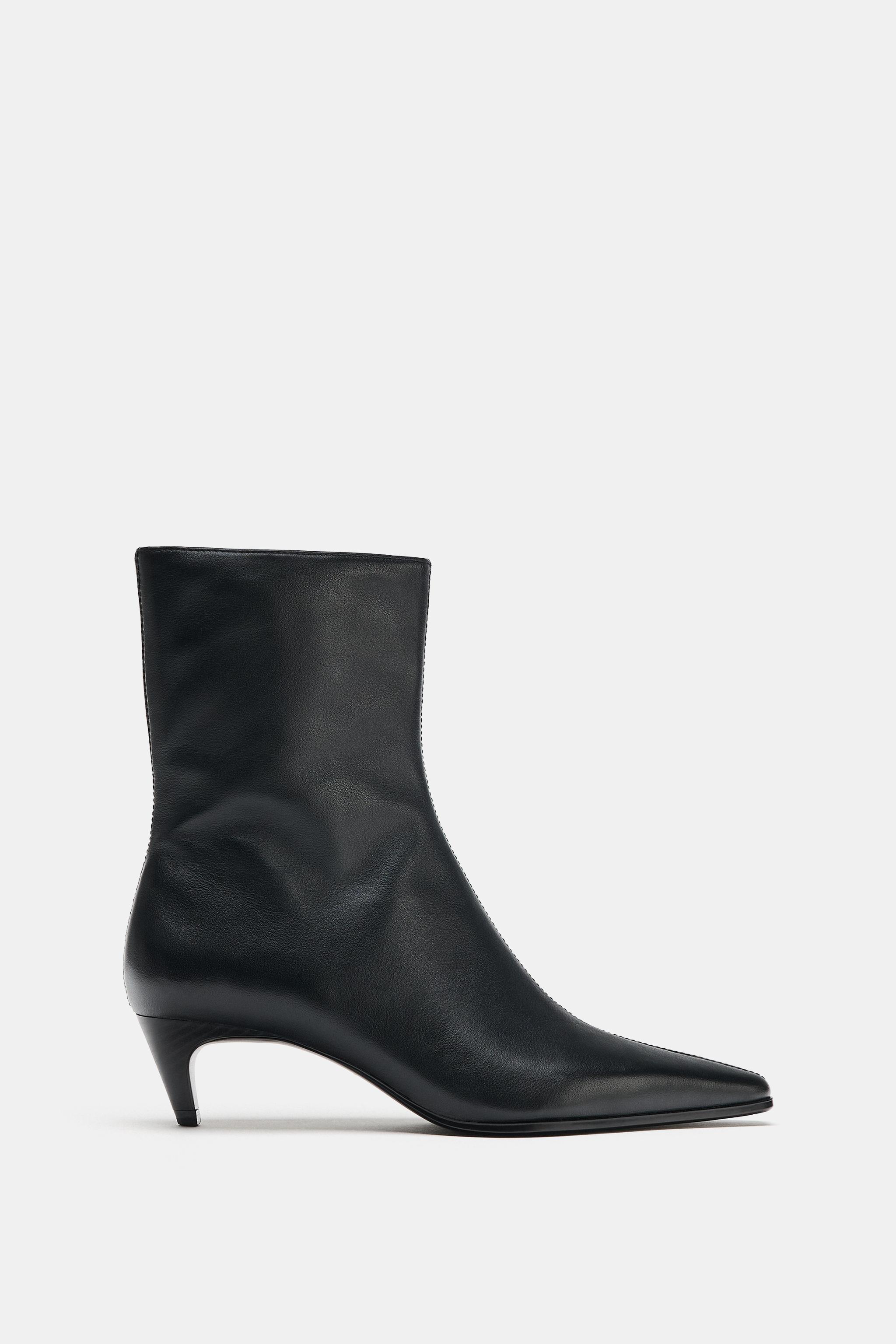 BOTTINES EN CUIR KITTEN