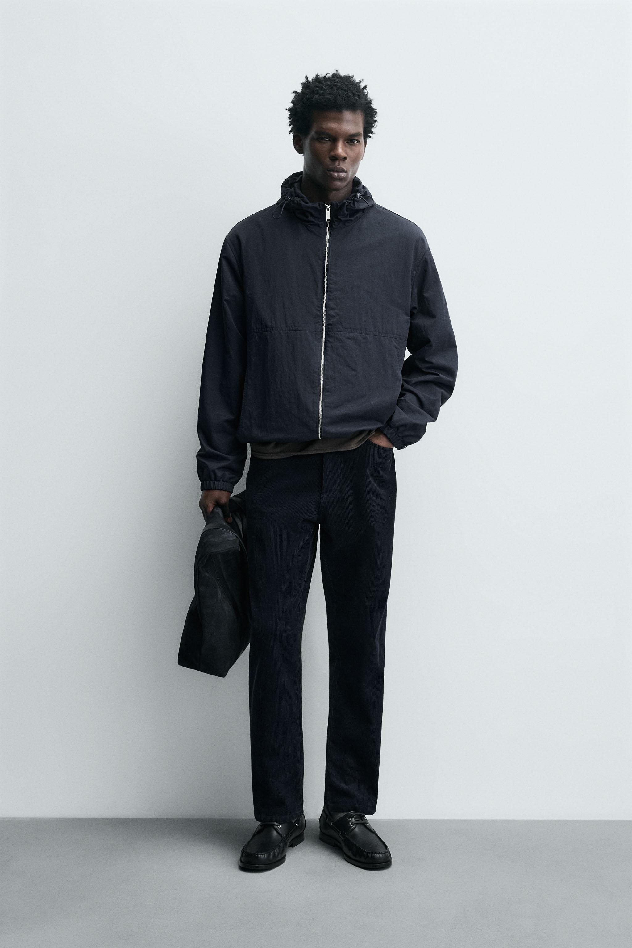 LIGHTWEIGHT TECHNICAL HOODIE JACKET