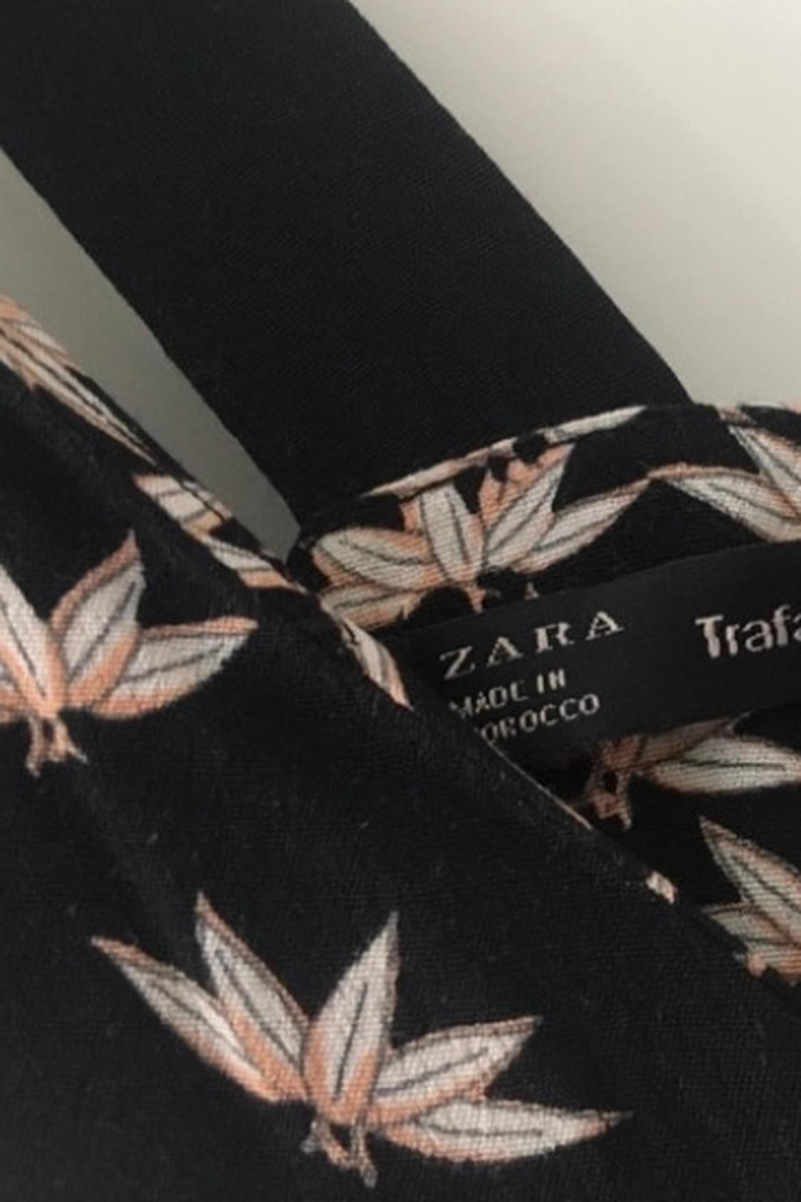 LONG FLORAL PRINT JUMPSUIT - Image 4