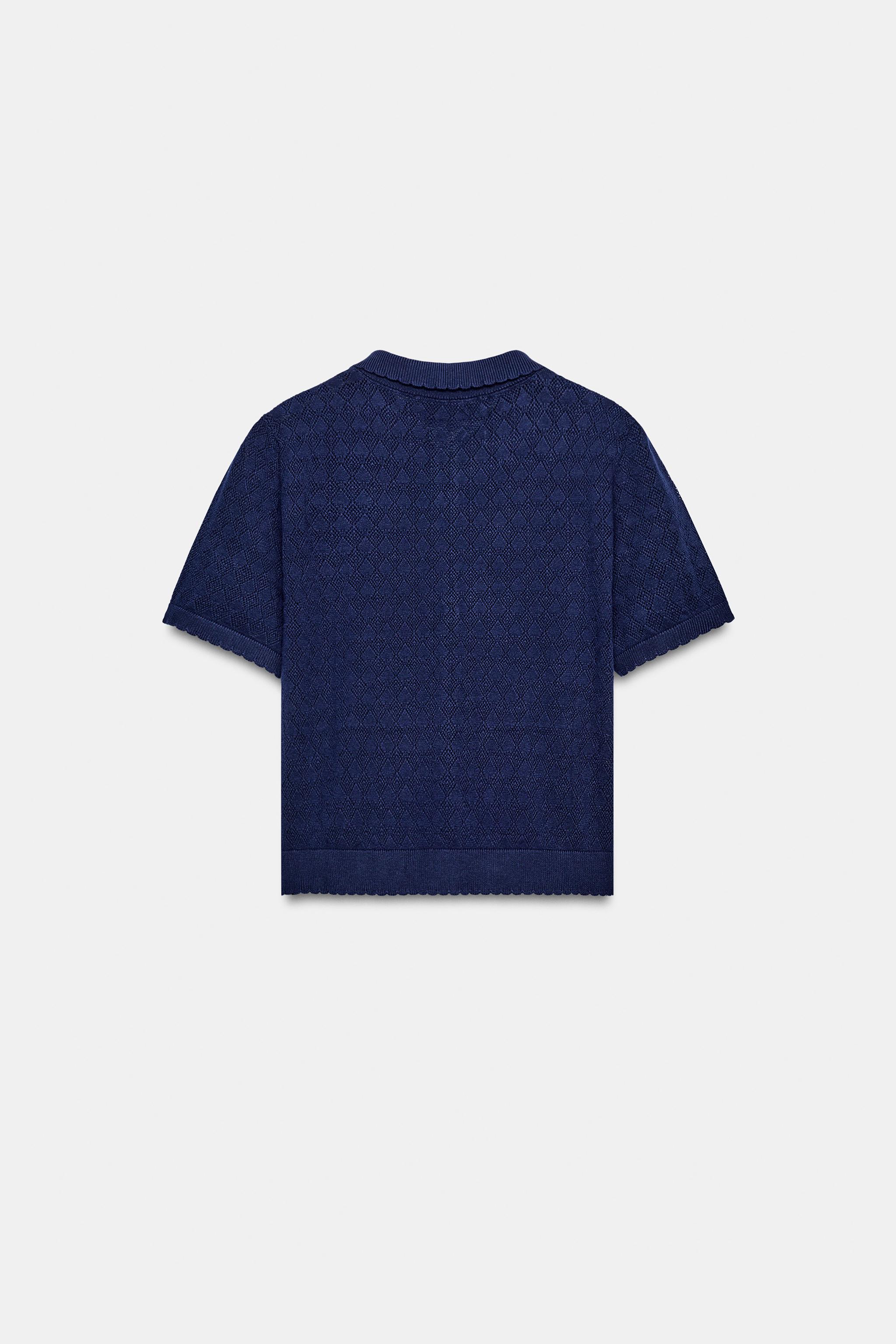 Женские кардиганы Zara SHORT SLEEVE CARDIGAN — фото 6