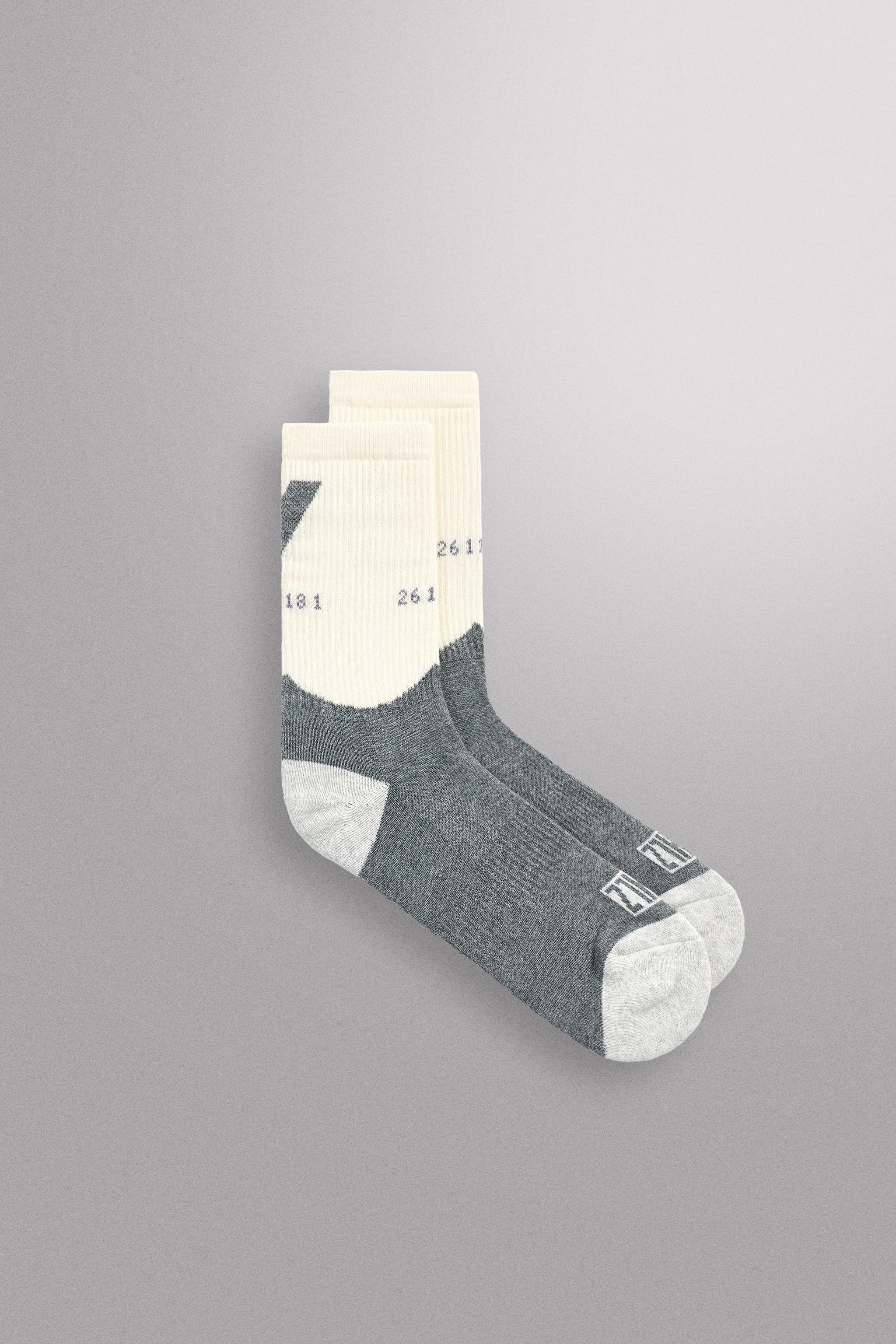 LOT DE 2 PAIRES CHAUSSETTES D'ENTRAÎNEMENT
