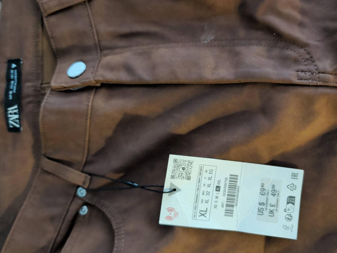 FAUX SUEDE PANTS - Image 4