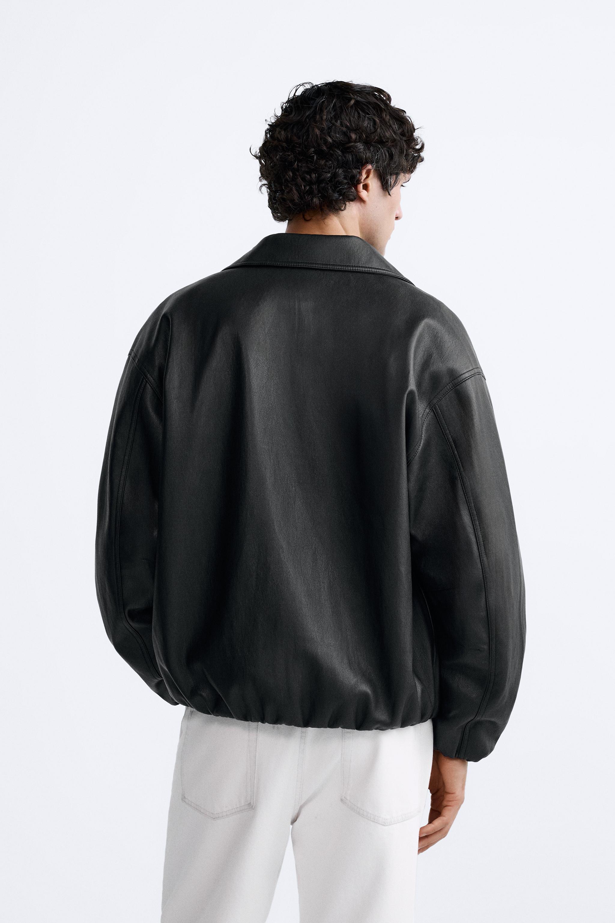 FAUX LEATHER JACKET - Black | ZARA United States