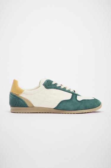 COLOUR BLOCK RUNNING TRAINERS - Multicoloured by Zara