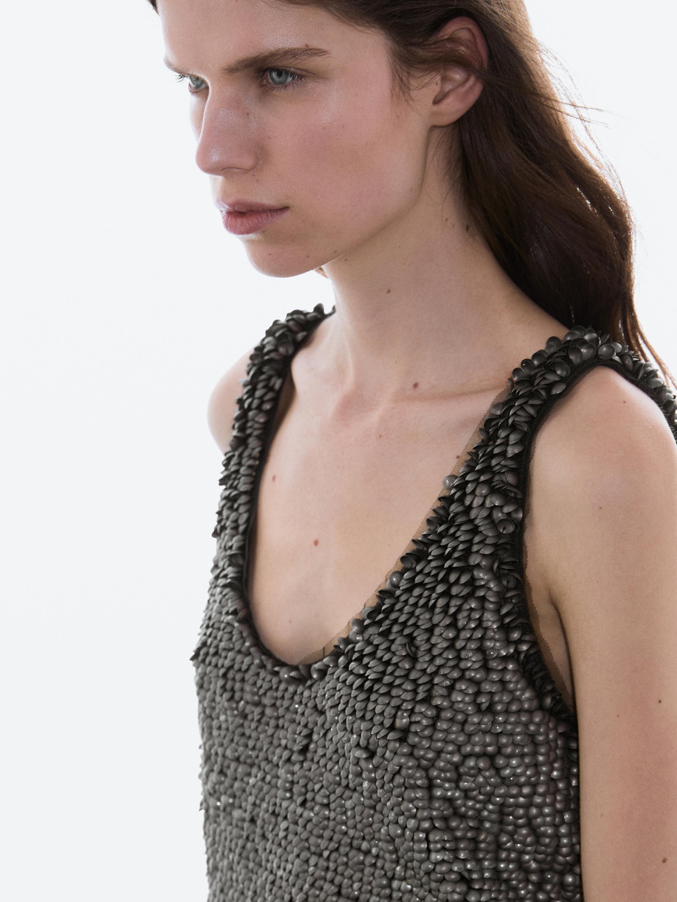 Débardeur perles fantaisie