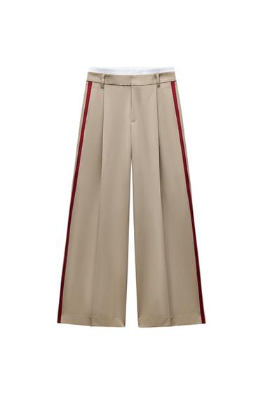 SIDE STRIPE BOXER PANTS
