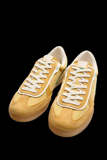 RETRO-STYLE SNEAKERS - Yellow by Zara