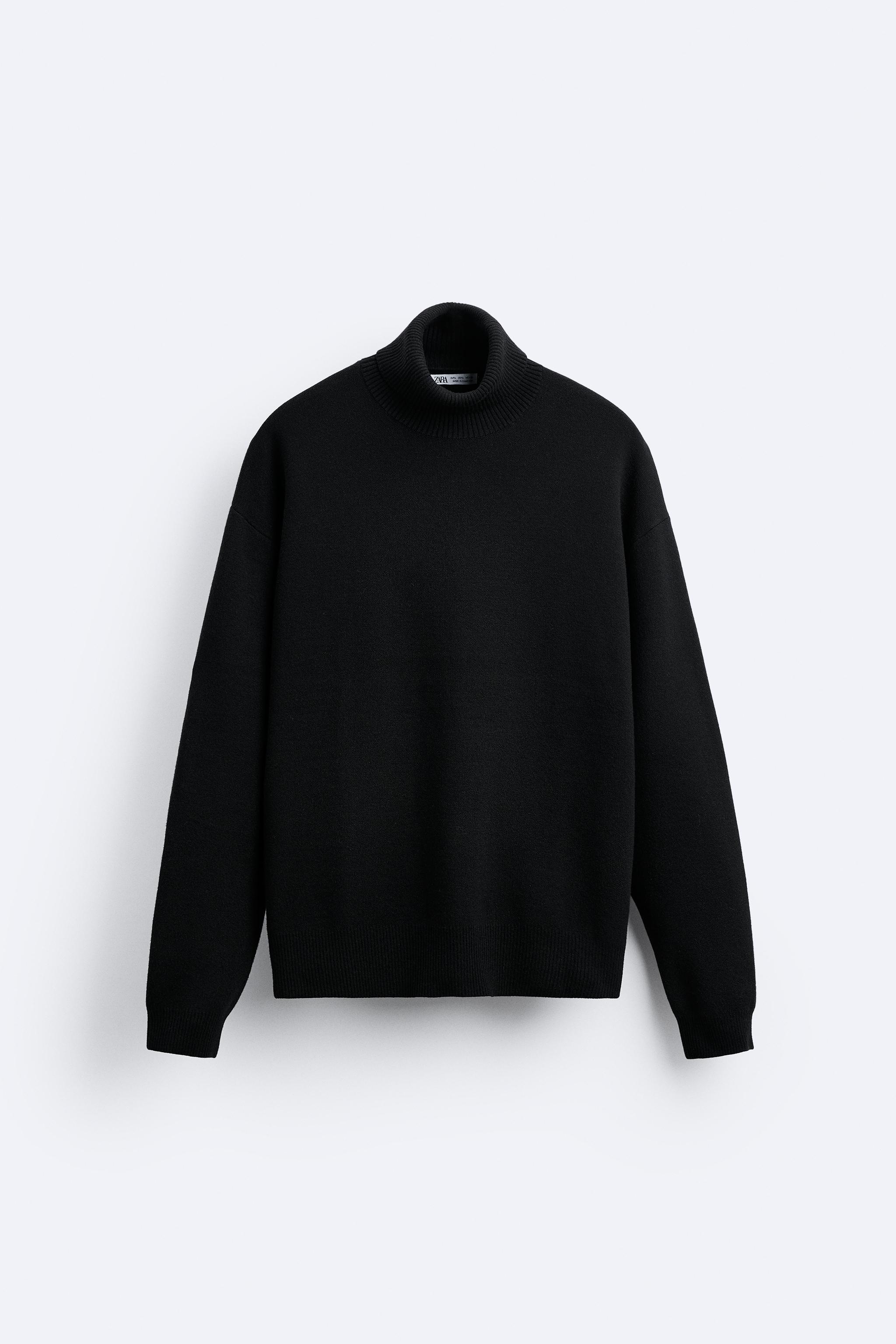 ソフトタートルネックセーター - ブラック | ZARA Japan / 日本