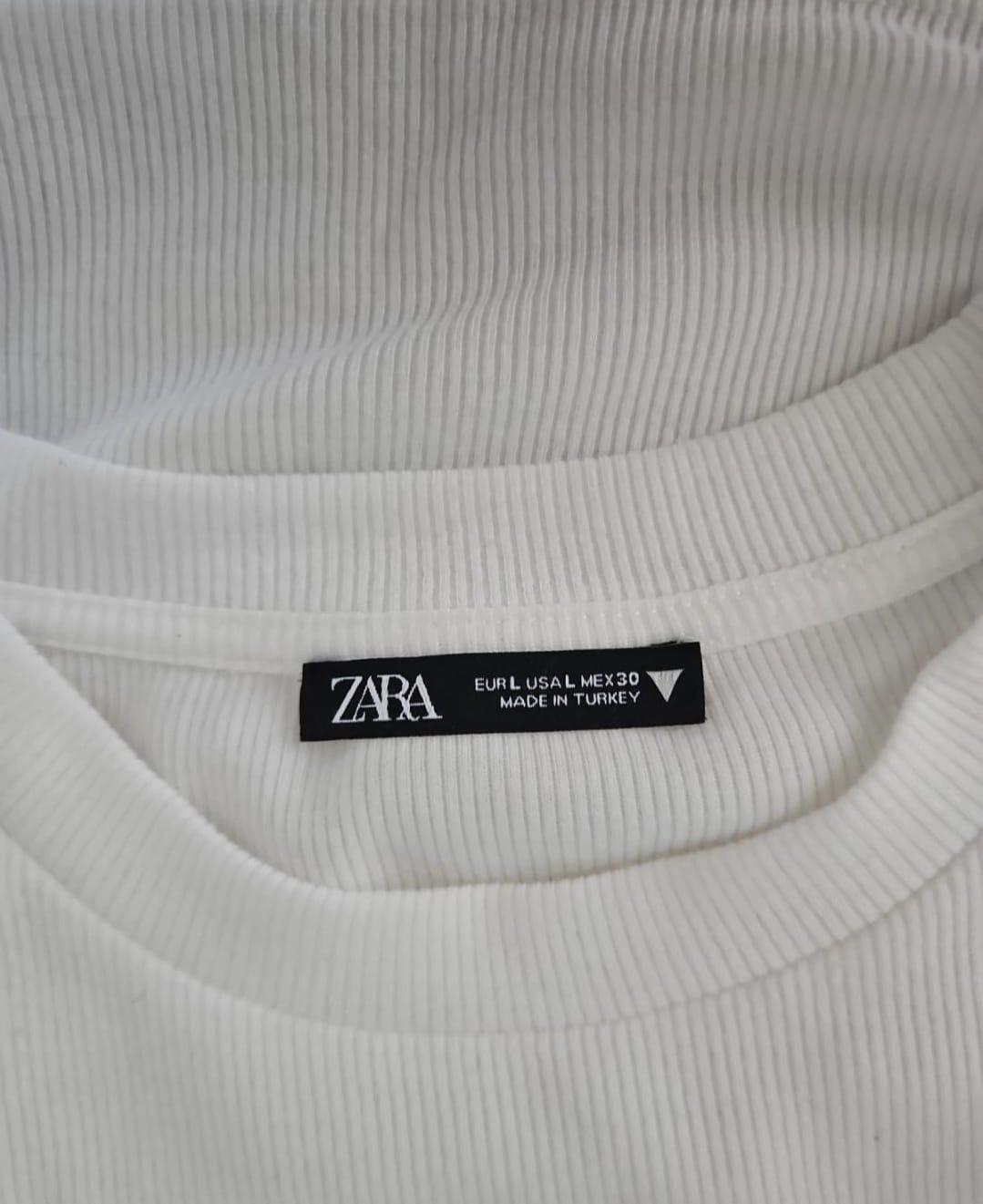 RIBBED TOP WITH GATHERING - Image 3