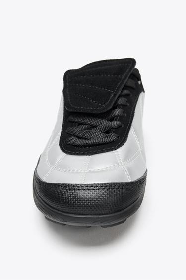 METALLIC RUNNING TRAINERS - Silver by Zara - Image 2