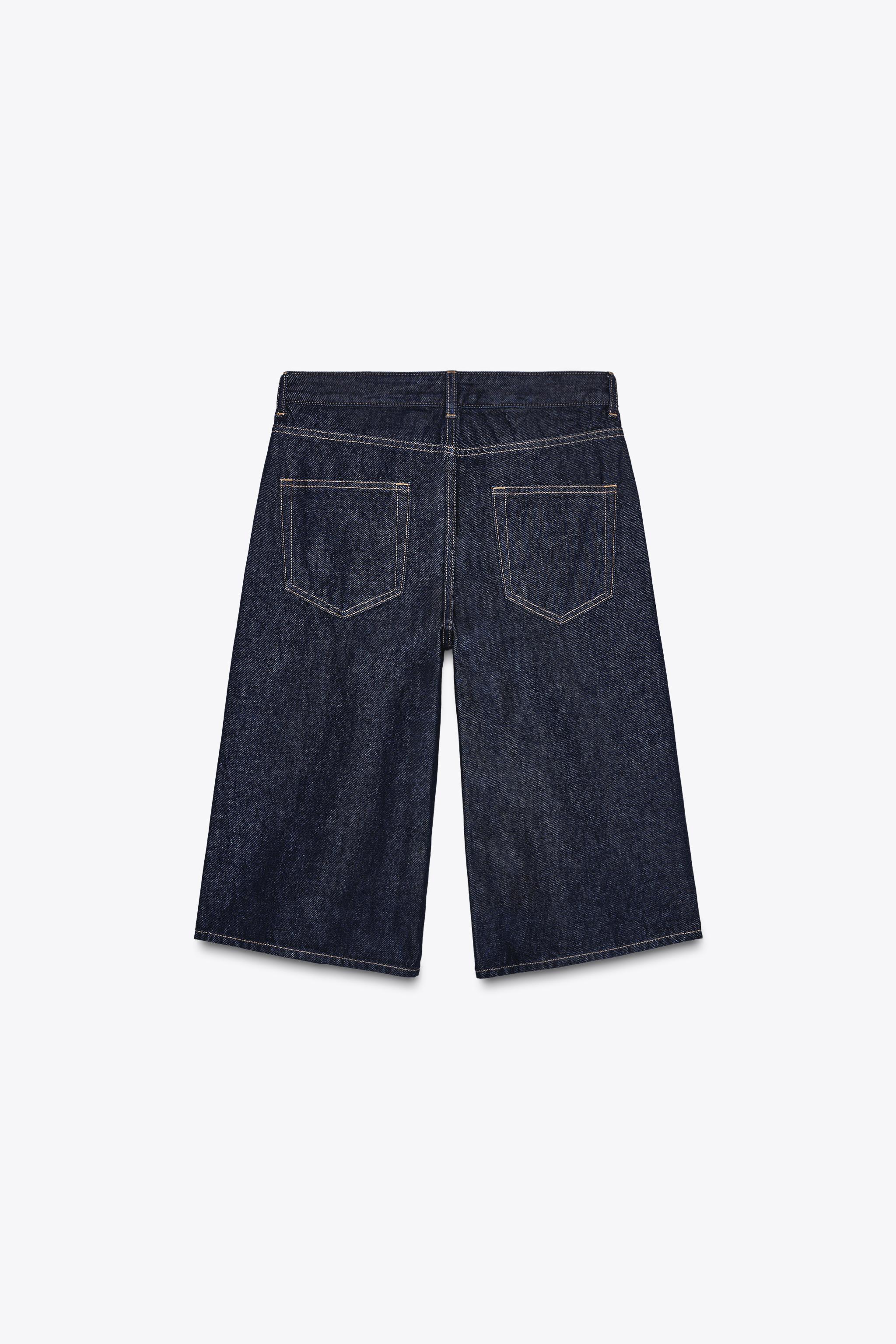 【ZARA】ZW COLLECTION デニムワンピース ブルー | 5216/240/400 ZW COLLECTION デニムワンピース - ブルー | ZARA Japan / 日本