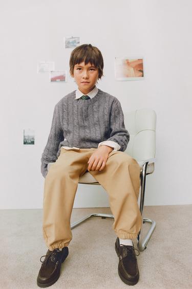 LIMITED EDITION JOGGING TROUSERS - camel by Zara