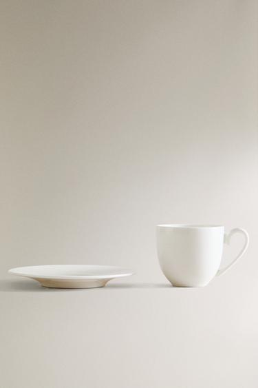 TASSE PORCELAINE BONE CHINA - Blanc de Zara - Image 5